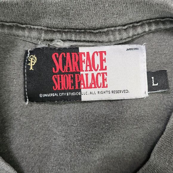 Scarface Shoe Palace The World Is Yours Shirt Large Movie Vintage Rap Tee Style - Picture 5 of 8